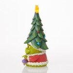 Grinch con Cappello Albero Natale Luminoso - Jim Shore