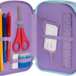 Astuccio 3 Zip Unicorn Mofumofu - Panini
