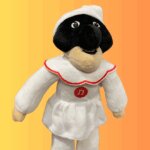 Pulcinella Peluche Sonoro - Leonetti Giocattoli