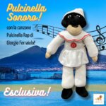 Pulcinella Peluche Sonoro - Leonetti Giocattoli