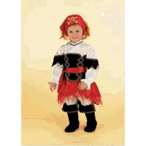 Abito Corsarina Baby 2-3 Anni - Carnaval Queen