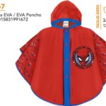 Poncho Pioggia Spiderman - Perletti