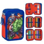 Astuccio 3 Zip Avengers - Cerdà