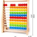 Abaco con Palline Color Arcobaleno - Hape