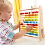 Abaco con Palline Color Arcobaleno - Hape