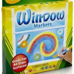 8 Pennerelli per vetro - Crayola