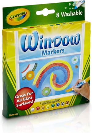8 Pennerelli per vetro - Crayola