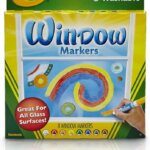 8 Pennerelli per vetro - Crayola