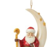 Appendino Babbo Natale sulla luna - Jim Shore