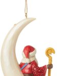 Appendino Babbo Natale sulla luna - Jim Shore