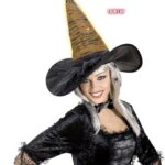 Cappello Strega Luminoso a Fibre Ottiche - Widmann