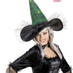 Cappello Strega Luminoso a Fibre Ottiche - Widmann
