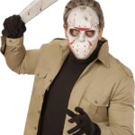 Maschera Mezzo Viso Hockey Horror - Widmann