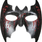 Maschera Pipistrello con Occhi Sanguinanti - Widmann