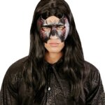 Maschera Pipistrello con Occhi Sanguinanti - Widmann