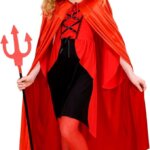 Mantello Rosso con Colletto Nero - Widmann
