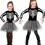 Abito Scheletro Ballerina 116 cm 4/5 anni - Widmann