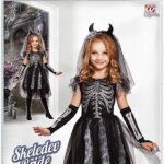 Abito Skeledev Bride 128 cm. 5/7 anni - Widmann
