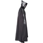 Mantello con Cappuccio Scheletro 150 cm - Widmann