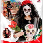 Copricapo Velo Nerocon Rose Rosse - Widmann