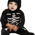 Abito Baby Scheletro 7-12 Mesi - MOM
