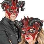 Maschera Commedia dell Arte Diavolo - Widmann