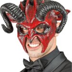 Maschera Commedia dell Arte Diavolo - Widmann