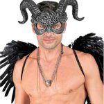 Maschera Commedia dell Arte Demone - Widmann