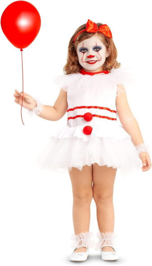 Abito Clown Spaventoso 12-24 Mesi - MOM