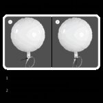 Pallone Pipistrello Spaventoso - Puzzle Party