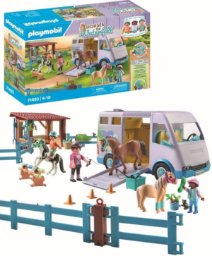 71493 Trasporto Cavalli e Stalla - Playmobil