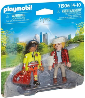 71506 Duopack Paramedico con Paziente - Playmobil