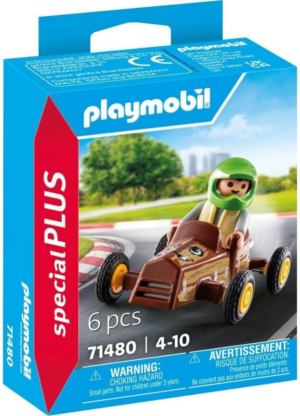 71480 Bambino con Go-Kart- Playmobil