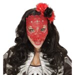 Maschera Teschio in Pizzo Rosso - Widmann