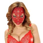 Maschera Teschio in Pizzo Rosso - Widmann