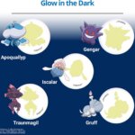 Labyrinth Pokemon Glow In The Dark -Ravensburger