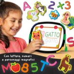 Carotina Lavagna Magnetica Educativa - Lisciani