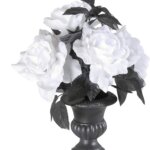 Vaso con 6 Rose Luminose - Widmann