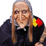 Maschera Testa Completa Strega - Widmann