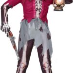 Abito Scheletro Pirata 128 cm 5/7 anni - Widmann