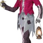 Abito Scheletro Pirata 128 cm 5/7 anni - Widmann