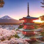 1000 pz Ciliegi in Fiore e Monte Fuji - Ravensburger