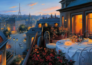 1000 pz Balcone a Parigi - Ravensburger