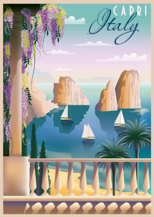 1000 pz Cartolina da Capri - Ravensburger