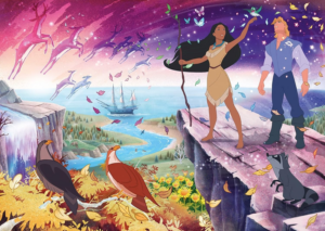 1000 pz Pocahontas- Ravensburger