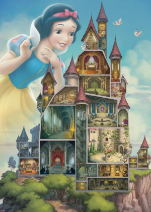 1000 pz Disney Castles Biancaneve - Ravensburger