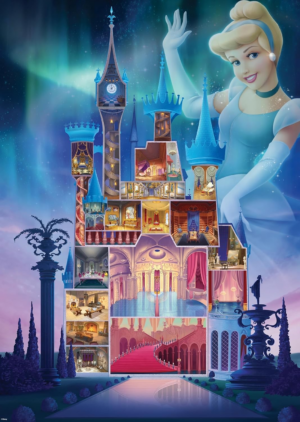 1000 pz Disney Castles Cenerentola - Ravensburger