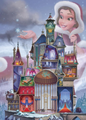1000 pz Disney Castles Belle - Ravensburger