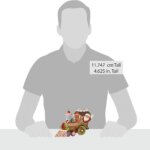 Trenino Pan di Zenzero con Babbo Natale - Jim Shore