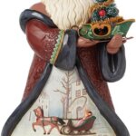 Babbo Natale con Albero su Slitta - Jim Shore